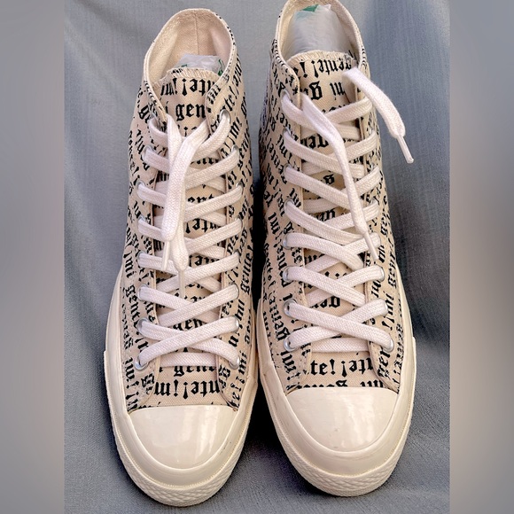 Converse Chuck 70 High ‘Mi Gente Capsule All Over Print’- Egrett/Black - 168172C - Picture 3 of 6